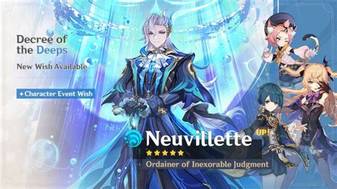 Genshin Impact 5.2 Neuvillette banner 4